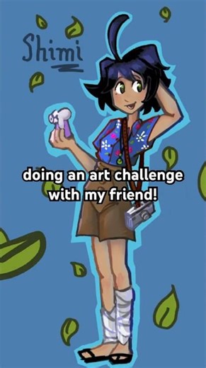 Pokemon art challenge with ‪@Call_me_a_lyre‬! #art #pokemon