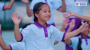 At Daffodil International School, Uttara, our butterflies lit up the air with their vibrant dance moves, spreading joy and positivity all around! 😊🎉 Join us in celebrating the power of happiness! Our little learners are embracing the art of causeless happiness, understanding that a happy soul is a productive one. 🌞📚 Discover the magic of learning at Daffodil International School, where joy and education go hand in hand. 🎓✨ Let's nurture happy souls and productive minds together! 💫 #SpreadJ