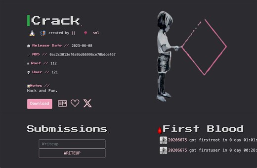 hackmyvm Crack靶场复盘