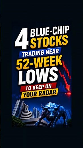 4 Blue-Chip Stocks Trading Near 52-Week Lows to Keep on Your Radar | Trade Brains