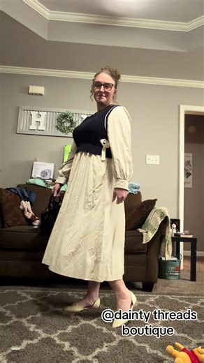 @Dainty Threads Boutique dress !!! #apostolic #ootd #wednesday #ootd #modest