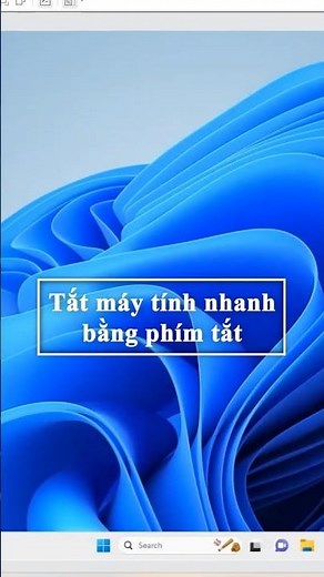 Cách tắt máy tính bằng phím tắt trên Windows 10/11 cực nhanh ##tatmaytinh
