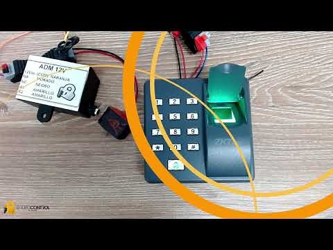 How to configure a ZKTeco X7 access control