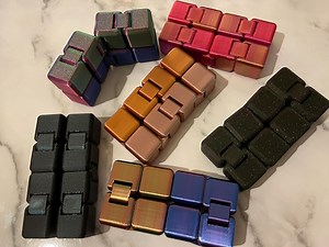 Infinity Fidget Cube - NEW COLOURS AVAILABLE - 3D Printed Fidget Toy - Etsy