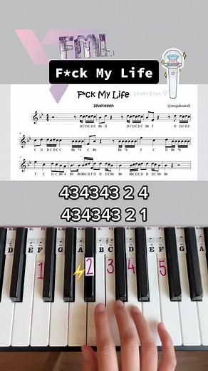 Seventeen FML Piano Tutorial: Easy Chords for Kpop Fans