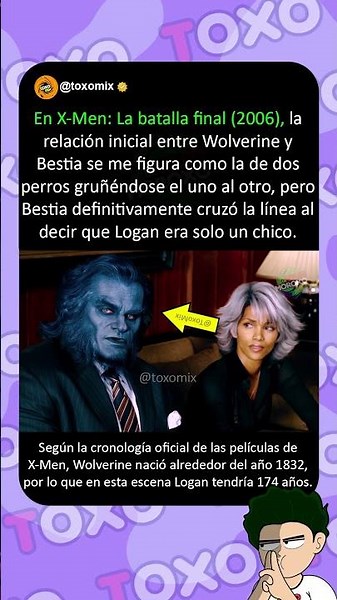Wolverine and Beast are like two dogs growling at each other 💀 #trivia