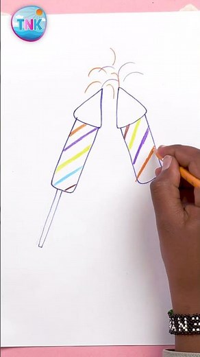 Fireworks Fun: Learn to Draw and Color Explosive Art #fireworks #youtubekids #howtodraw #kidsart
