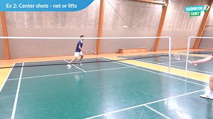 Badminton Singles Exercises | Precision and Consistency. Watch these 3 badminton singles exercises for beginners and improve your consistency. A classic 3 corner singles exercises to focus on net shots and backhand forehand slices. Work with low and loose legs and focus on consistency in your game. If you want more badminton training content like Training Programs, Tactical Lessons, Exercises, Mental Courses, Kids Academy, Physical, Tutorials, Articles, TV Podcasts, you can join Badminton Famly 