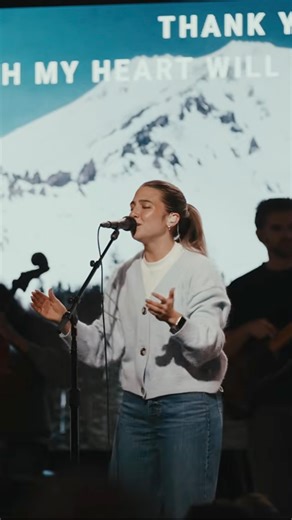 The power of Your blood was more than enough! 😭🙌 👉 Watch the FULL video of “Oh The Cross” w/ @aubreearchibeck on YouTube! | Bethel Music