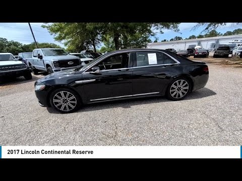 2017 Lincoln Continental LS06931A