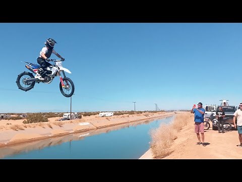 HUGE CRASH AT GLAMIS CANAL JUMP!