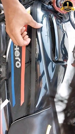 Make Splendor plus Tenk sticker Using Electric Tape