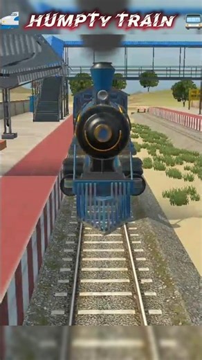 Humpty Train 🚆 | Funny Cartoon Train for Kids | Learning Train Animation #gaming #shorts