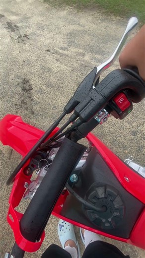 Reving the bike for y’all