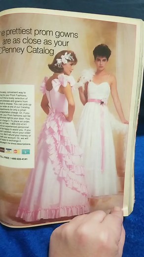 1985 Seventeen Magazine Prom Fashion Throwback