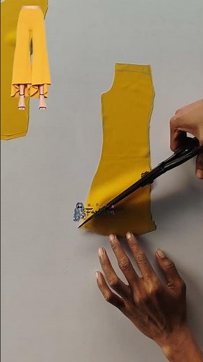 Designer Palazzo Pants Pattern Cutting and Stitching Easy Tricks #diy #sewingpattern #palazodesign
