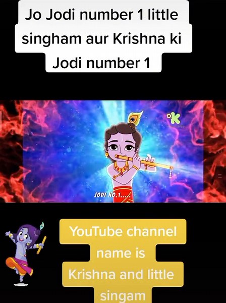 little singam AUR Krishna ki Jodi number 1#little singam 15@rudratiktok6