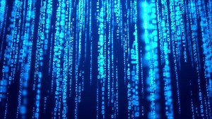Digital Code Data Background