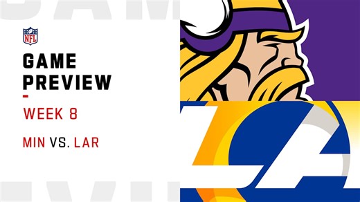 Vikings vs. Rams preview | Week 8