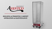 Avantco Equipment Holding & Proofing Cabinets Operation & Maintenance Overview Video | WebstaurantStore