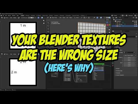 Your Blender Textures Are the Wrong Size (Here's Why)