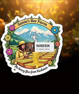 21K views · 96 reactions | Our legacy ,redefined introduction the new “BEE QUEEN OF KASHMIR” logo ! #saniasbeefarm • • • Our premium Kashmir honey is available upon request! #kashmir #saniasbeefarm #beequeenofkashmir #logo | Beequeenof Kashmir | Facebook