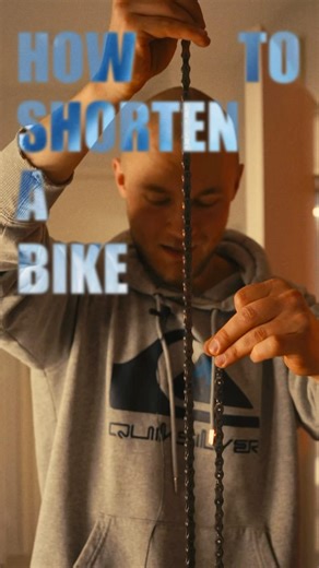 How To Shorten A Bike Chain #howto #cycling #chain #chainbreaker #shimano #CNM8100 #canyon #cf7