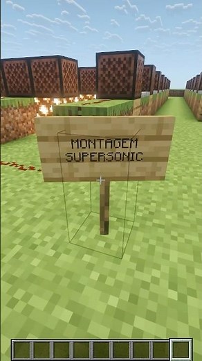 minecraft montagem supersonic note block cover #minecraft #noteblock #music #phonk #minecraftedit