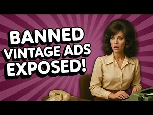 Most UNBELIEVABLE Banned Vintage TV Commercials Ever?