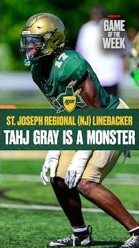 5-star LB Tahj Gray has nearly 50 offers. 🔥