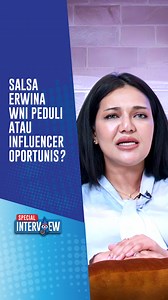 20K views · 108 reactions | Menggugat Kemurnian Kritik Salsa Erwina, Tulus Peduli Indonesia Atau Influencer Oportunis? Saksikan SPECIAL INTERVIEW hari ini pukul 19.00 WIB hanya di youtube Cumicumi #cumicumidotcom #salsaerwin #wni #oportunis #influencer #specialinterview #podcast #viral #infotainment #hotgosip #cuminews #beritaterkini | CumiCumi.com | Facebook