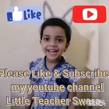 Big and Small activity using Big and Small objects - Little Teacher Swara