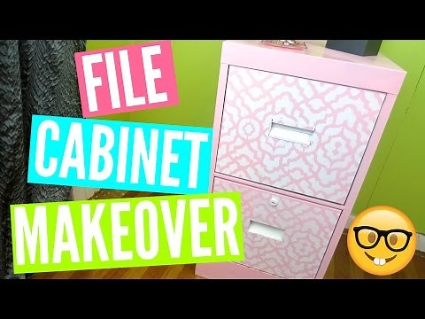 EASY DIY FILE CABINET MAKEOVER