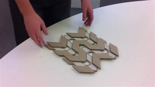 Thick Rigid Origami - Miura Fold