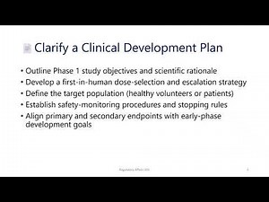 The Process of an IND Preparation and Submission-Regulatory Strategy (miniseries)