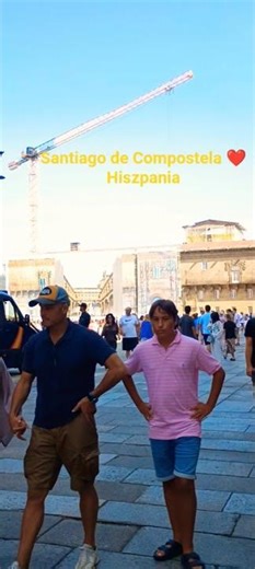 Santiago de Compostela ❤️ Praza do Obradoiro Hiszpania