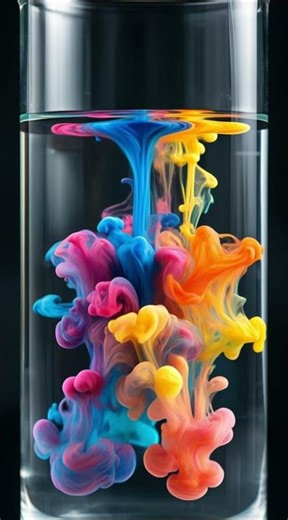 Infinite Liquid Color Explosion Satisfying