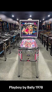 Restored Playboy pinball machine by Bally 1978 ready for your home or office. Can you spot the granny on the backglass? #playboy #pinball #pinballmachine #pinballlife #arcade | Orange County Pinballs