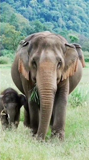 "Mother Elephant’s Unbreakable Bond With Her Baby ❤️ | Heart-Touching Wildlife Moment"