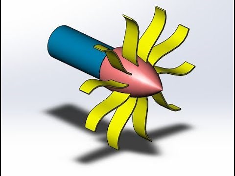 Motion study (Rotation) on Solid works tool