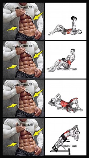 How to get strong abs #bodybuilding #exercise #abs