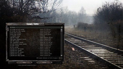 spawn menu for misery mod file