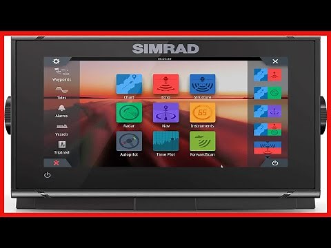 Simrad GO7 XSR - 7-inch Chartplotter with HDI Transducer, C-MAP Discover Chart Card, Black