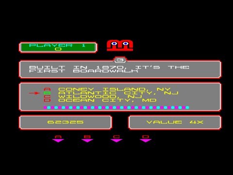 Trivia ? Whiz - General Trivia [Arcade Longplay] (1985) Merit {6221-00}