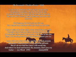 🎵Oh! Susanna #American folk song ~ おおスザンナ ~#音樂課本的歌🎵哦!蘇珊娜#美國民謠