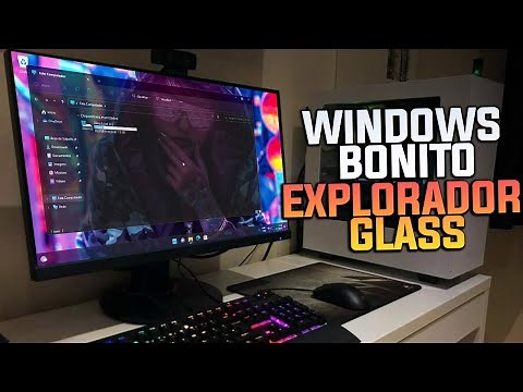 Windows: How to Make File Explorer Transparent "Glass" - Easy