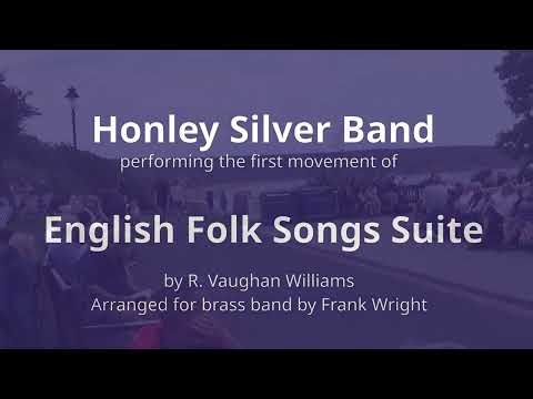 English Folk Song Suite: first movement: Seventeen come Sunday, performed by Honley Silver Band