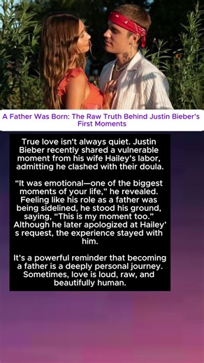A Father Was Born: The Raw Truth Behind Justin Bieber’s First Moments