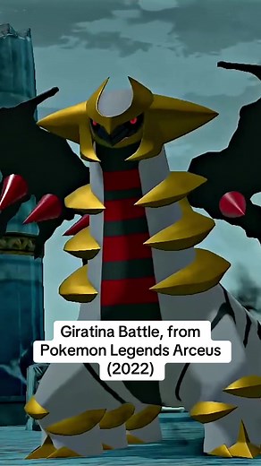 Giratina Battle: Pokémon Legends Arceus (2022)