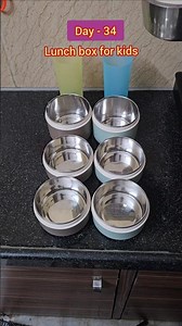 Day- 34 Lunchbox for kids😋#shorts#lunchbox#poori#cholecurry#funny#comedy#comedyvideos#murukulu#viral